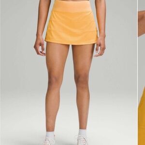 Lululemon mango pace rival skirt 💗💗
